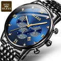 OLEVS Luxury Brand 2868 Quartz Watch Luxury Diamond Watches For Men Hot Sell Fashion Montre Homme Watch